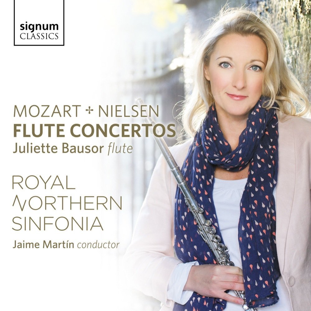Juliette Bausor Mozart and Nielsen Flute Concertos