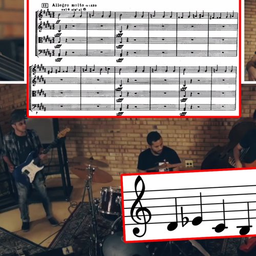 shostakovich performed by metal band