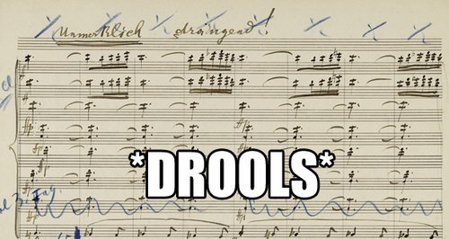 Mahler Second Symphony manuscript asset