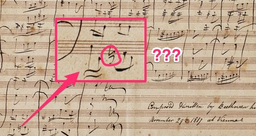 beethoven disputed score auction