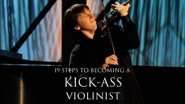 how to play the violin