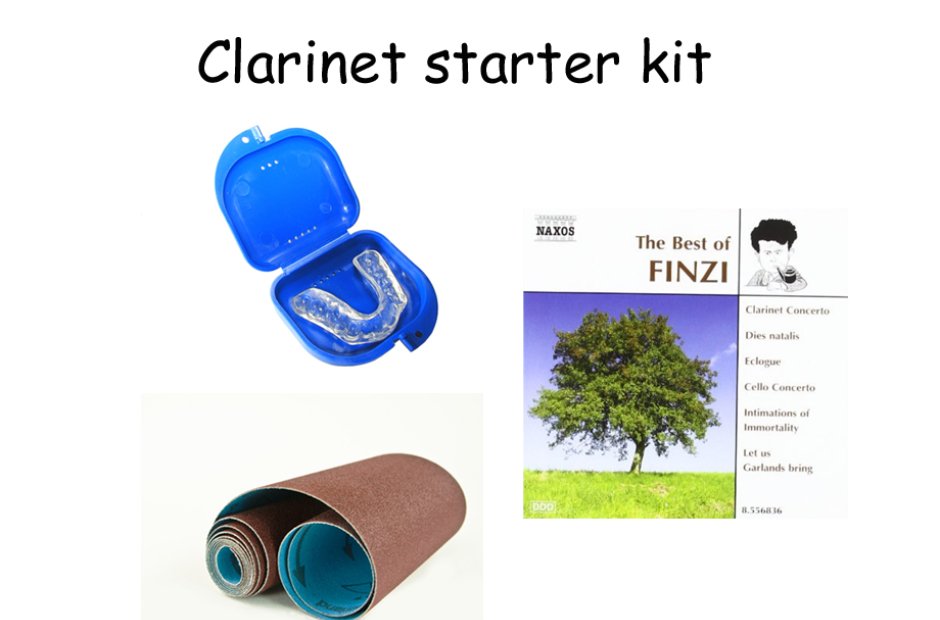musical instrument starter kit
