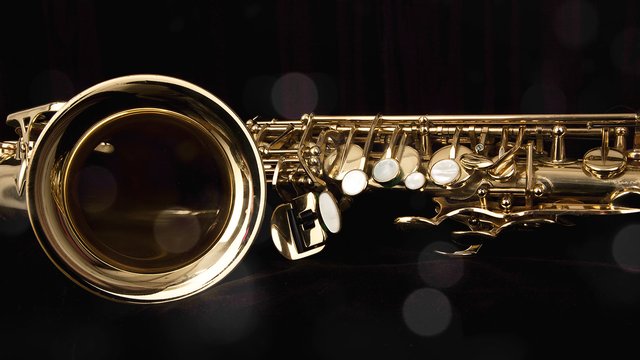 Music store for saxophone