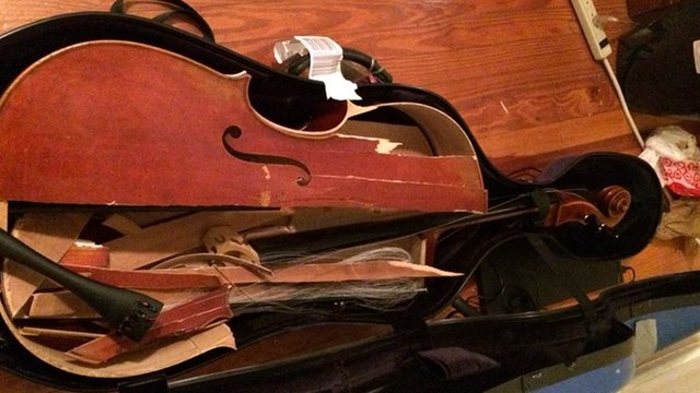 Cello broken