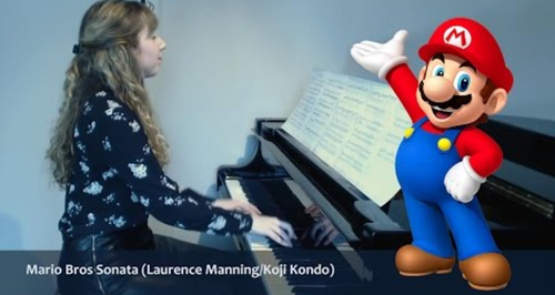 The Super Mario Brothers theme