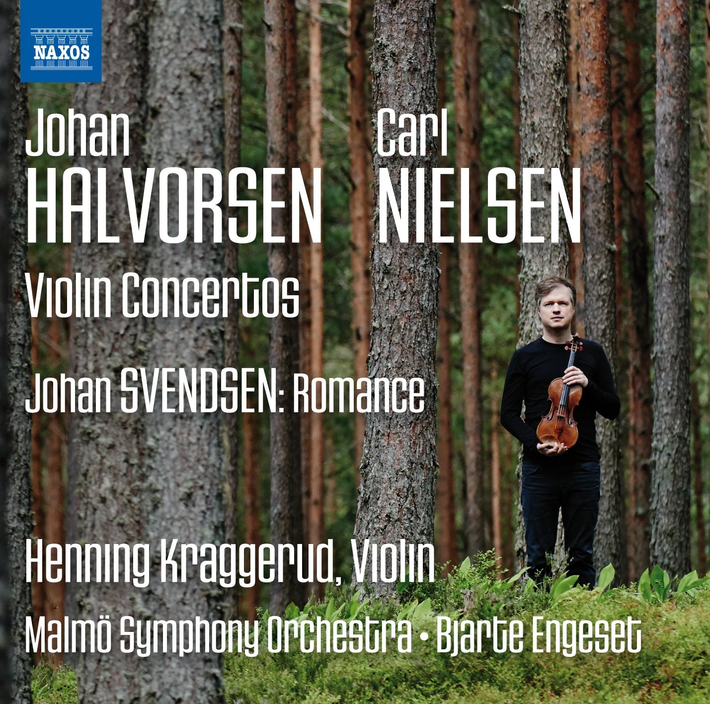 Nielsen and Halvorsen: Violin Concertos - Henning 