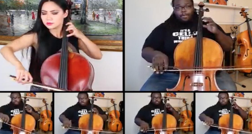 Cremaine Booker & Tina Guo - Vivaldi Double Cello 