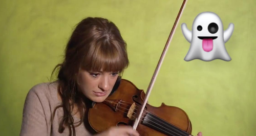 Nicola Benedetti translates emojis into music