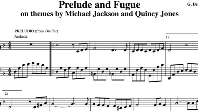 Michael Jackson Prelude and Fugue