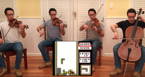 Tetris quartet