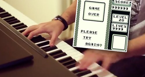 tetris ragtime piano