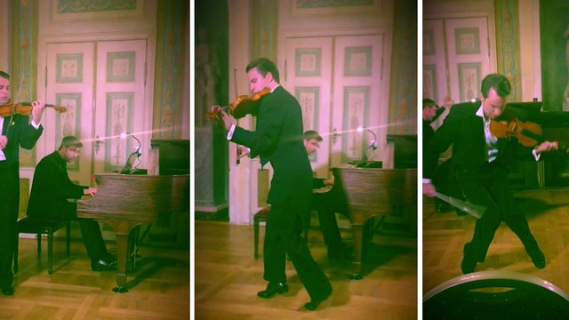 daniel röhn michael jackson moonwalk violin