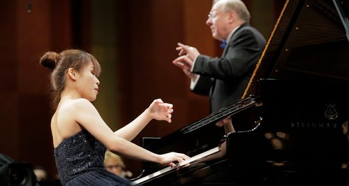 Rachel Cheung at the Cliburn Competition