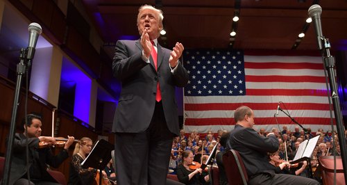 donald trump orchestra