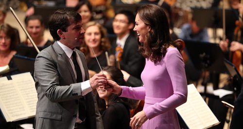 Duchess of Cambridge conducts Hamburg Beethoven