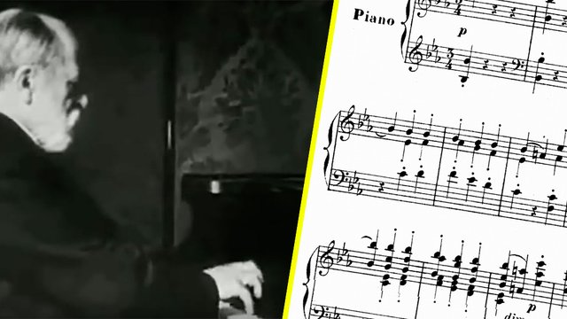 Camille Saint Saens playing his Valse Mignonne on 