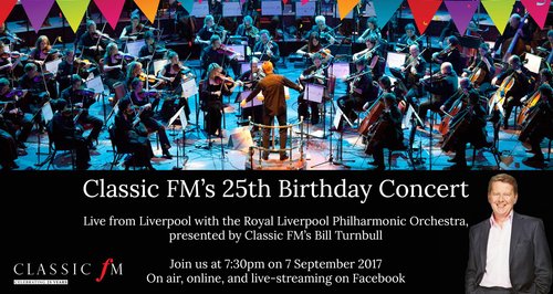 Classic FM 25th birthday concert