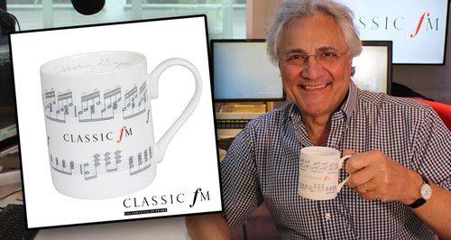 classic fm 25th birthday mug