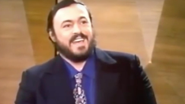 Pavarotti singing lesson