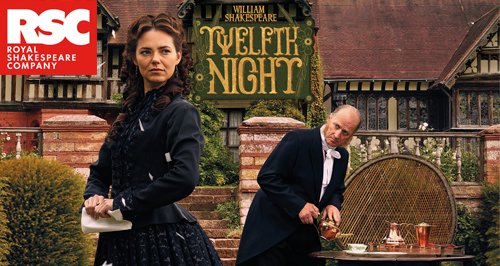 Twelfth Night with RSC logo