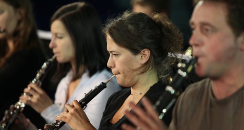 Oboists - oboe section