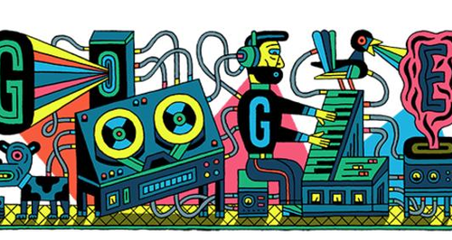Google Doodle electronic music