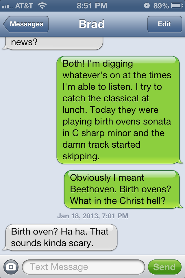 Beethoven autocorrect