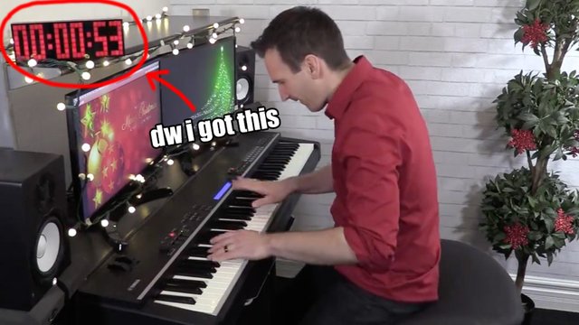 Pianist plays 8 Christmas songs in 6 styles