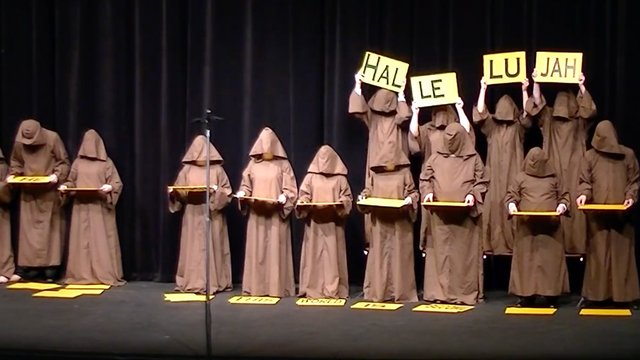 Monks Hallelujah Chorus