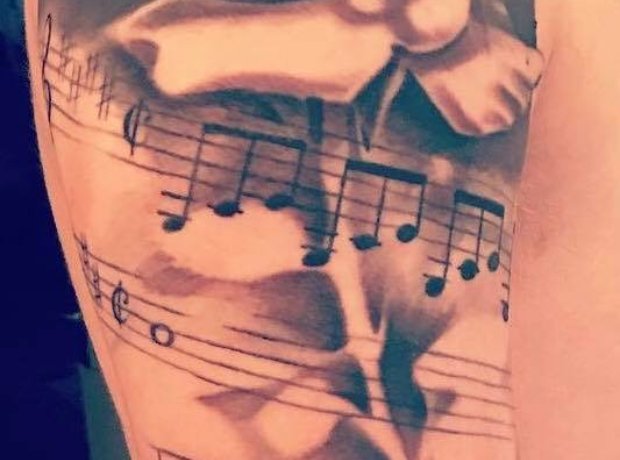 Neil Potter classical tattoo