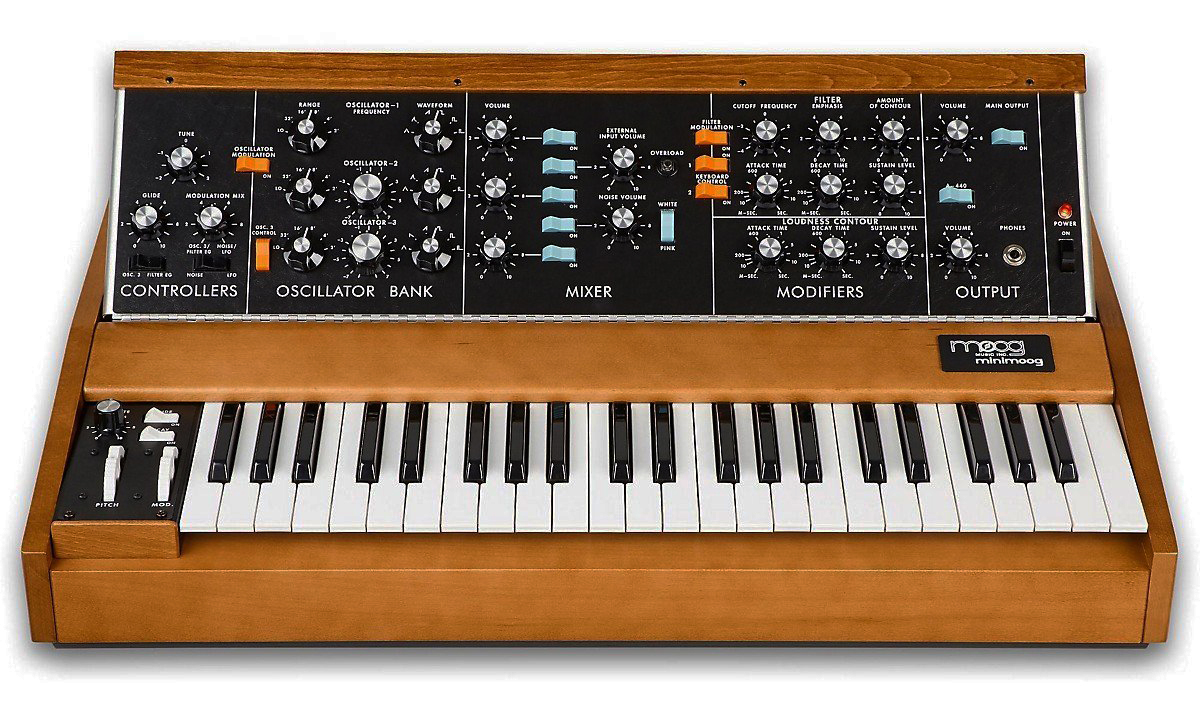 Minimoog synthesizer