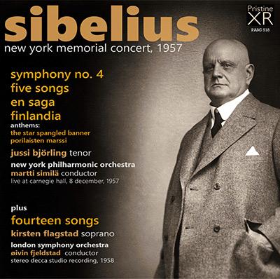 Sibelius New York Memorial Concert 1957  Pristine 