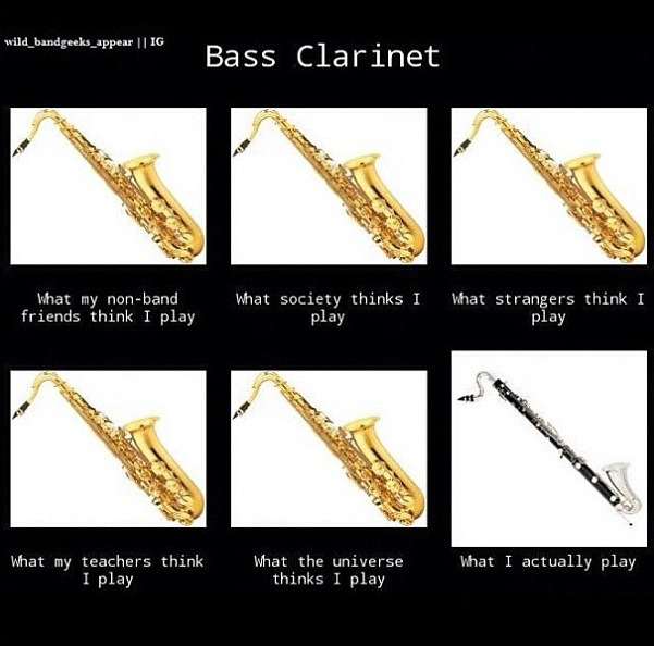 bass clarinet meme