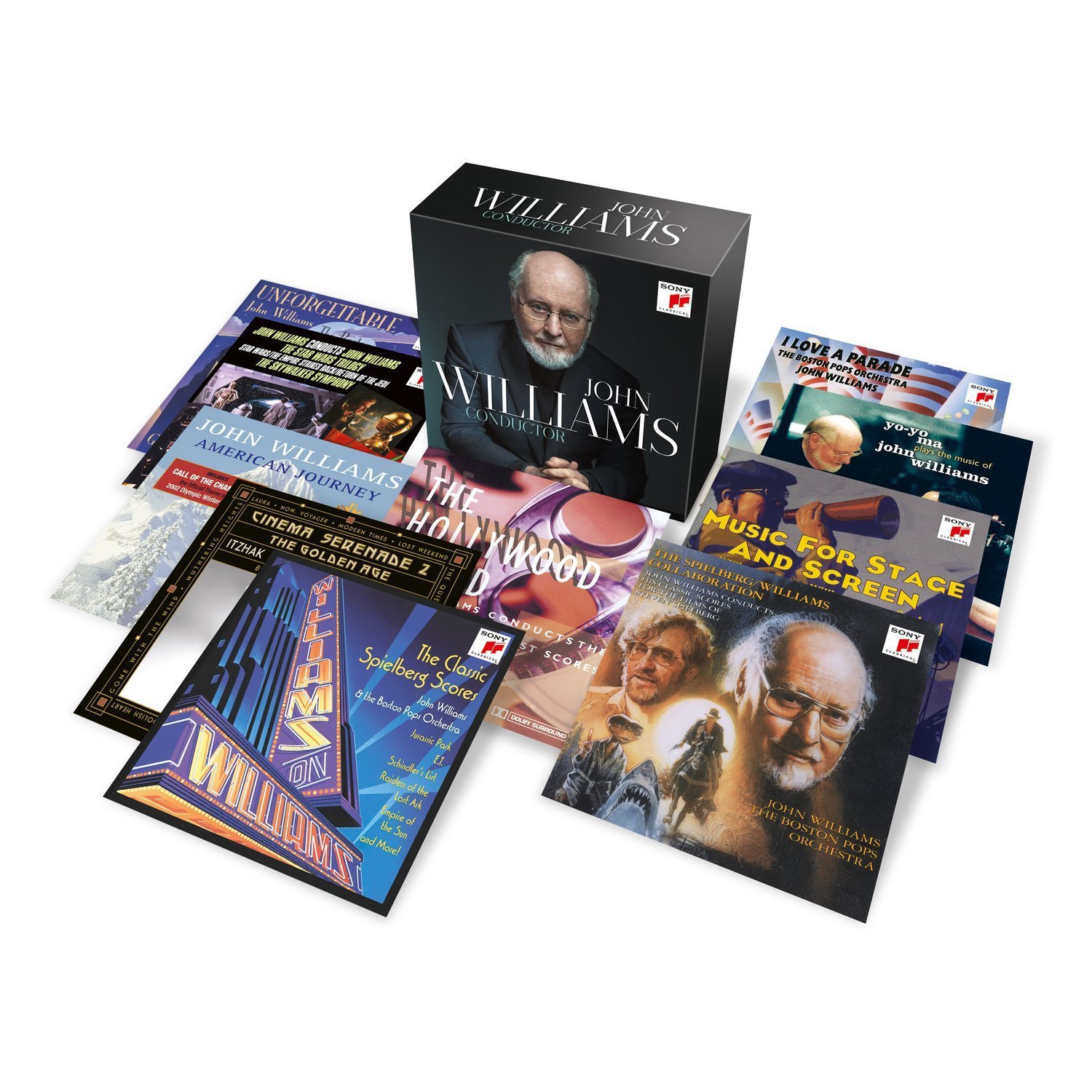 John Williams Conductor  Sony (20CDs)