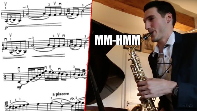 Monti Czardas saxophone