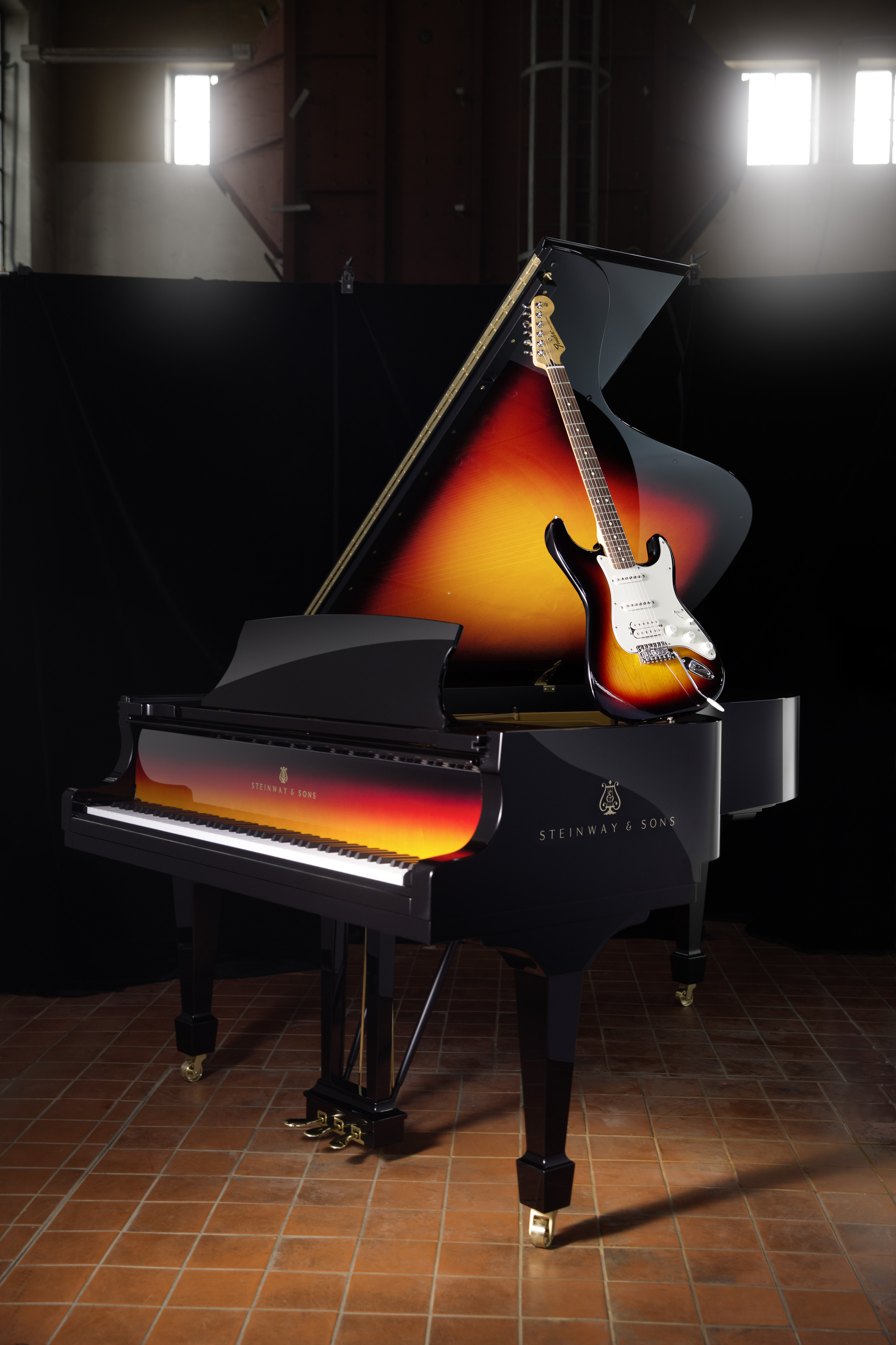 Steinway Sunburst