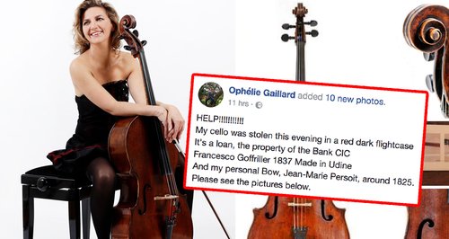 stolen cello