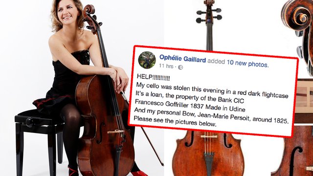 stolen cello