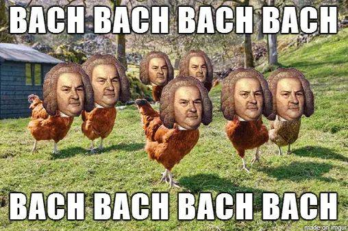 Bach chicken meme