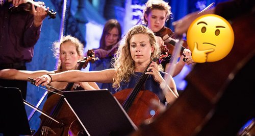 Why orchestras are arranged the way they are