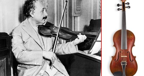 Einstein violin rectangle