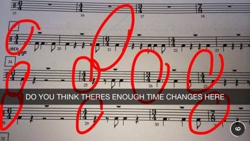 time signatures snapchat