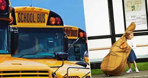 school bus girl