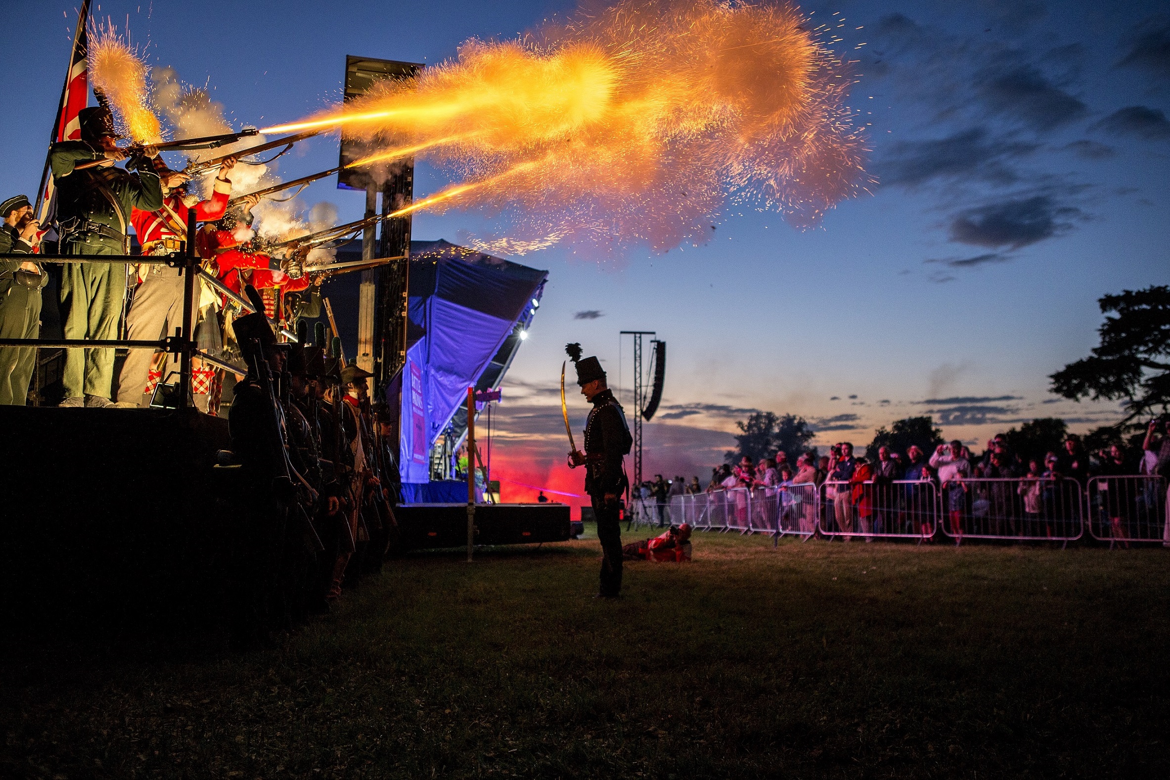 Battle PROMS 2018 - musket fire