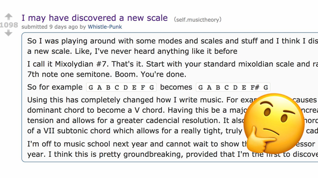 New scale