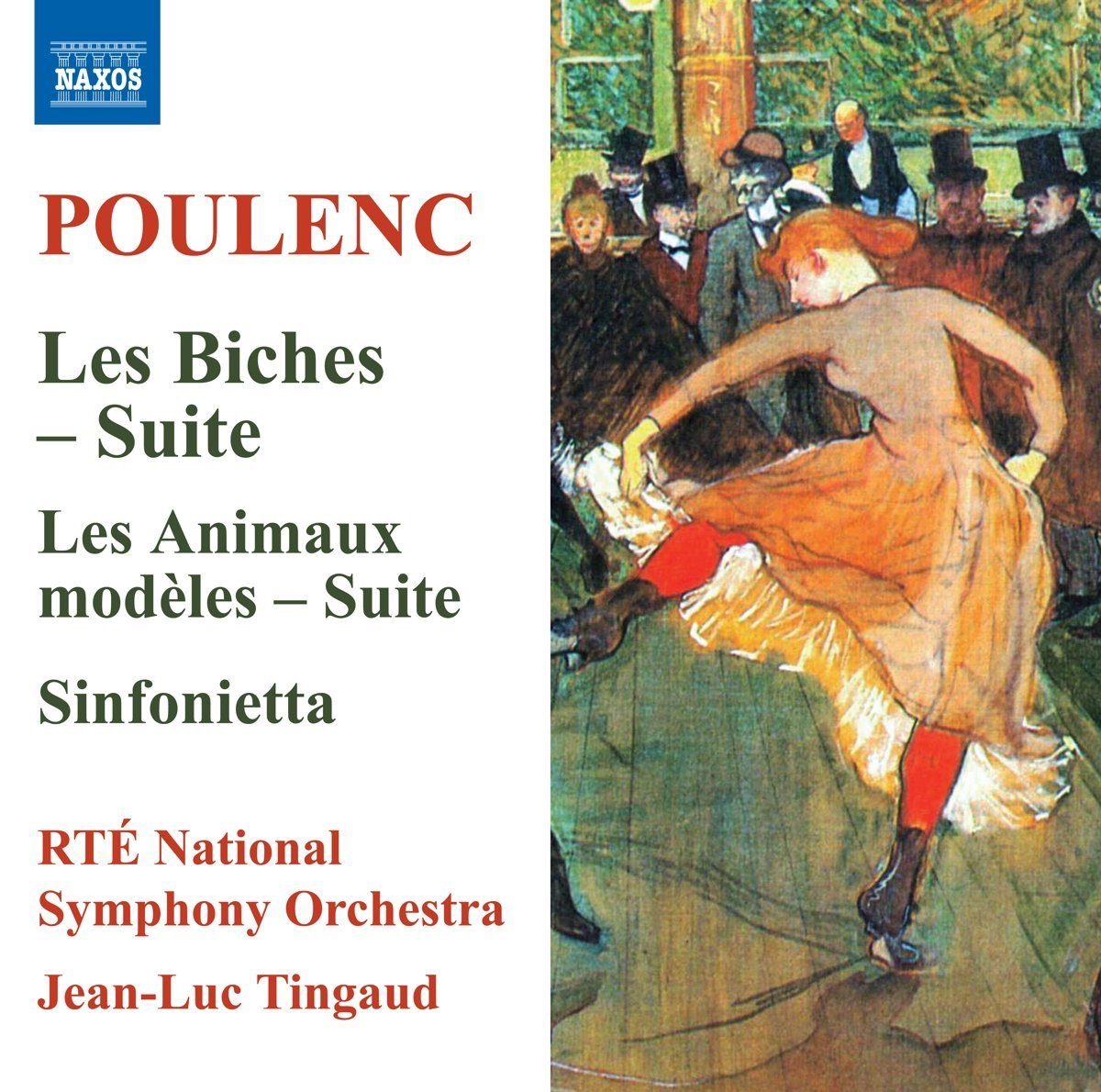 poulenc les biches naxos