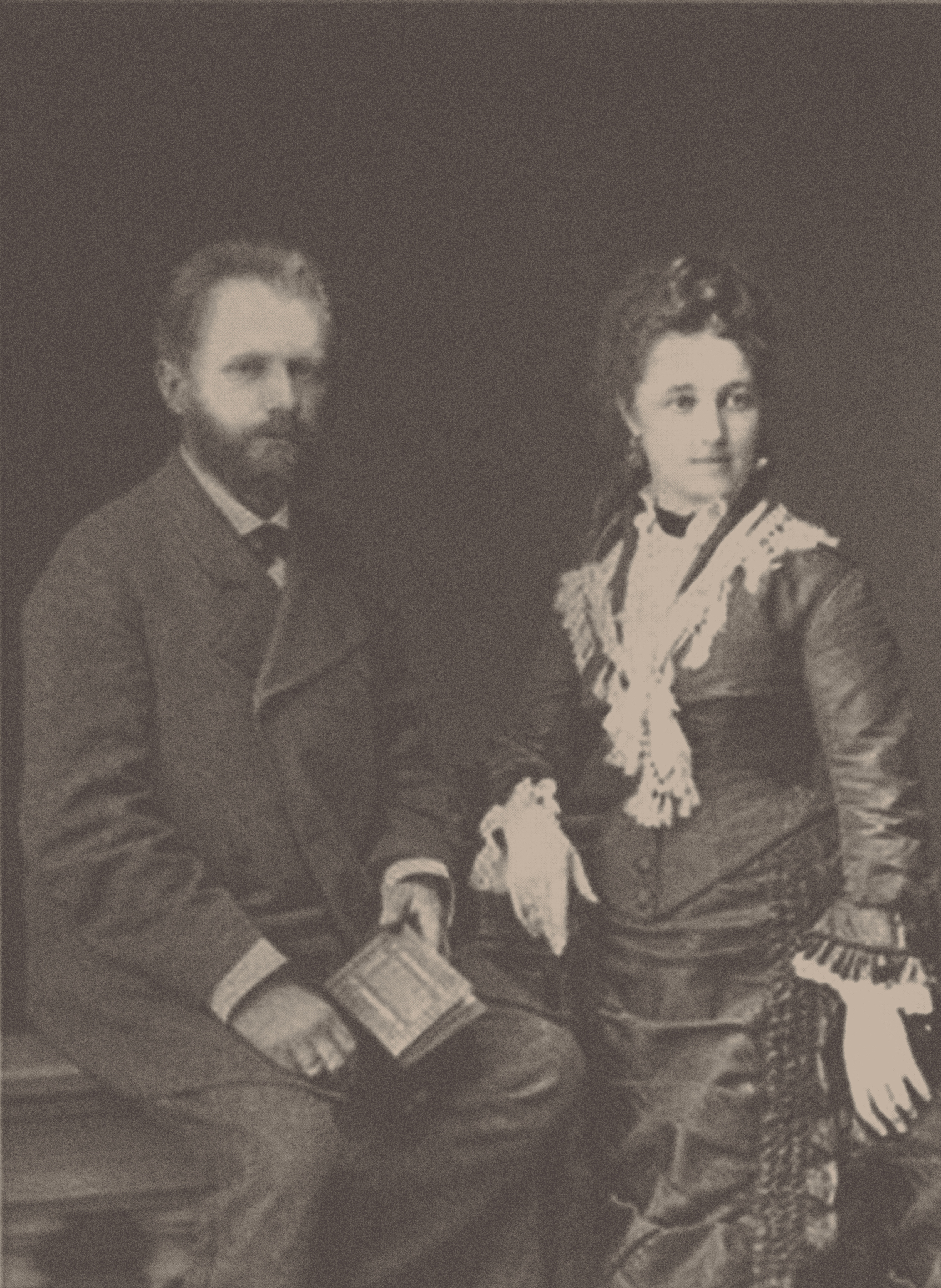 Tchaikovsky and his wife, Antonina Miliukova