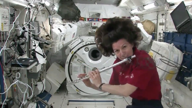 Flute in space