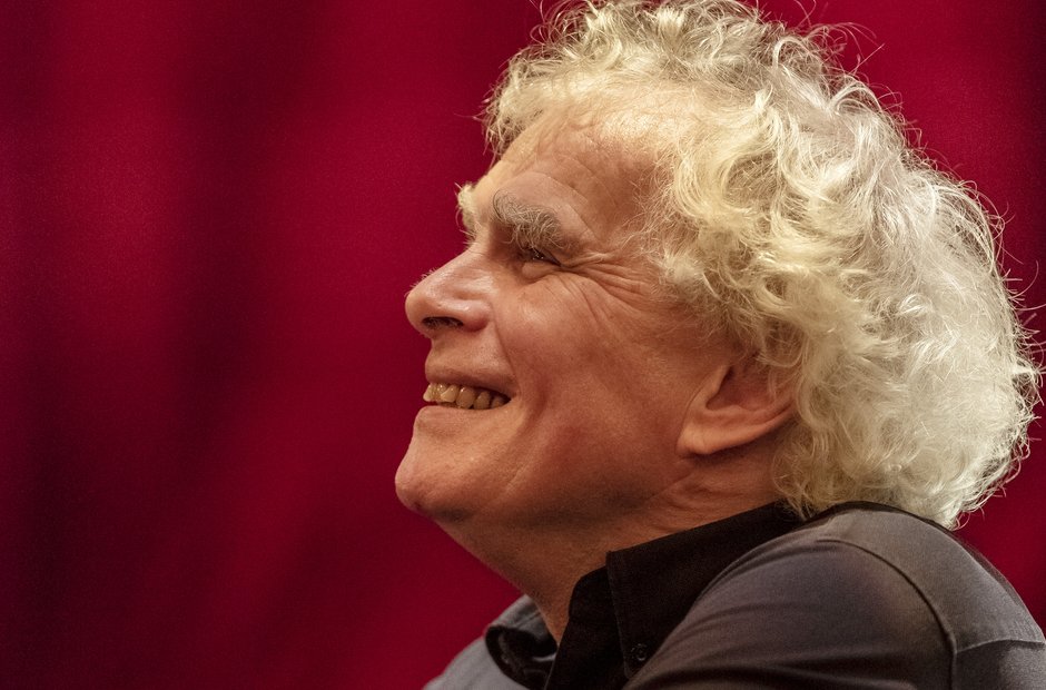 Sir Simon Rattle at the Met