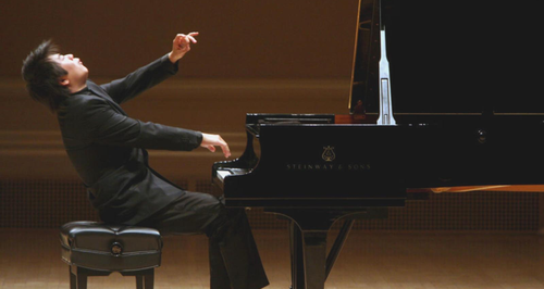 Lang Lang performs a solo piano concert at Carnegi